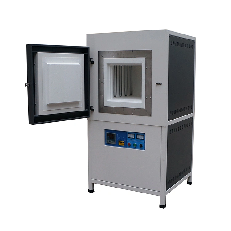 1200 1500 Degree Industrial Resistance Heat Treating Furnace Muffle Furnace Steel Melting Furnace